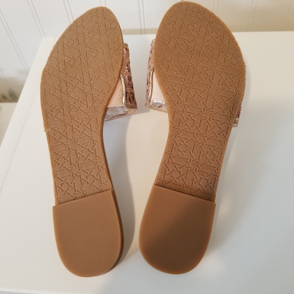 🎉HPNew 8.5M Jewel Badgley Mishka rose gold sandal - Picture 4 of 4